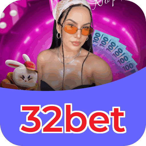 Interface do aplicativo 32bet mostrando jogos disponíveis no iOS e Android